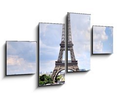 Obraz 4D tydln - 100 x 60 cm F_IS75750438 - Eiffel Tower, Paris