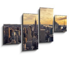 Obraz   Sunset on Manhattan, 100 x 60 cm