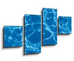 Obraz 4D tydln - 100 x 60 cm F_IS81381061 - water background