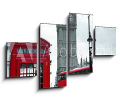 Obraz   London street, 100 x 60 cm