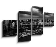 Obraz 4D tydln - 100 x 60 cm F_IS91922319 - New York Cityscape