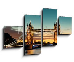 Obraz 4D tydln - 100 x 60 cm F_IS95907877 - Tower Bridge London