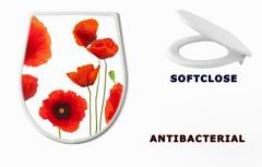 WC sedtko 16302872 - red poppies over white background - floral design element