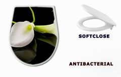 WC sedtko 18443923 - beautiful white Calla lilly over black background