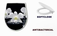 WC sedtko 32251402 - Spa Still life with beautiful white orchid on therapy stones