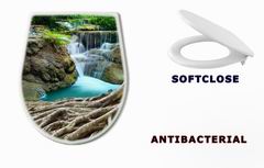 WC sedtko 70560072 - banyan tree and limestone waterfalls in purity deep forest use n